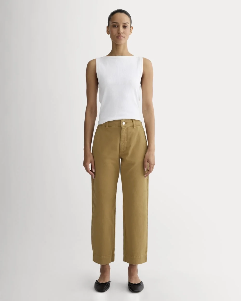 The Utility Straight-Leg Pant | Oak Brown | 26.5" Inseam