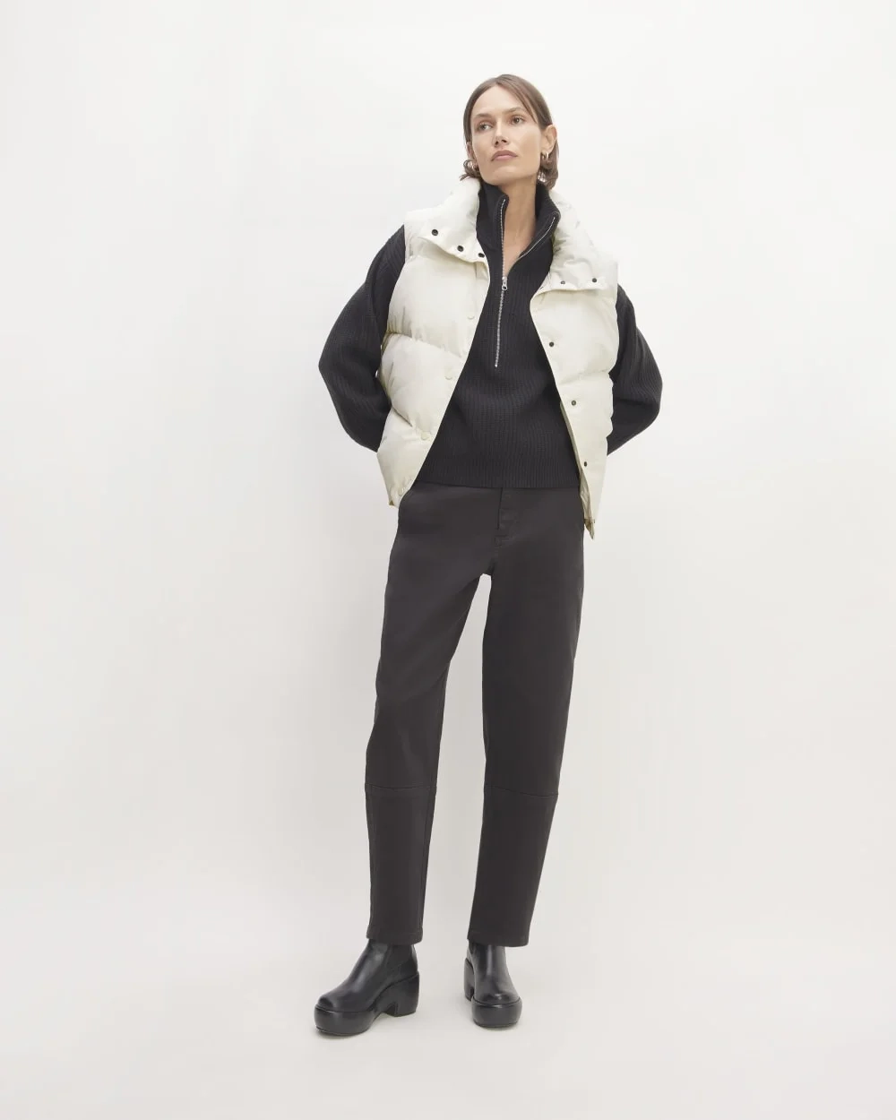 The Puffer Vest | Bone (3)