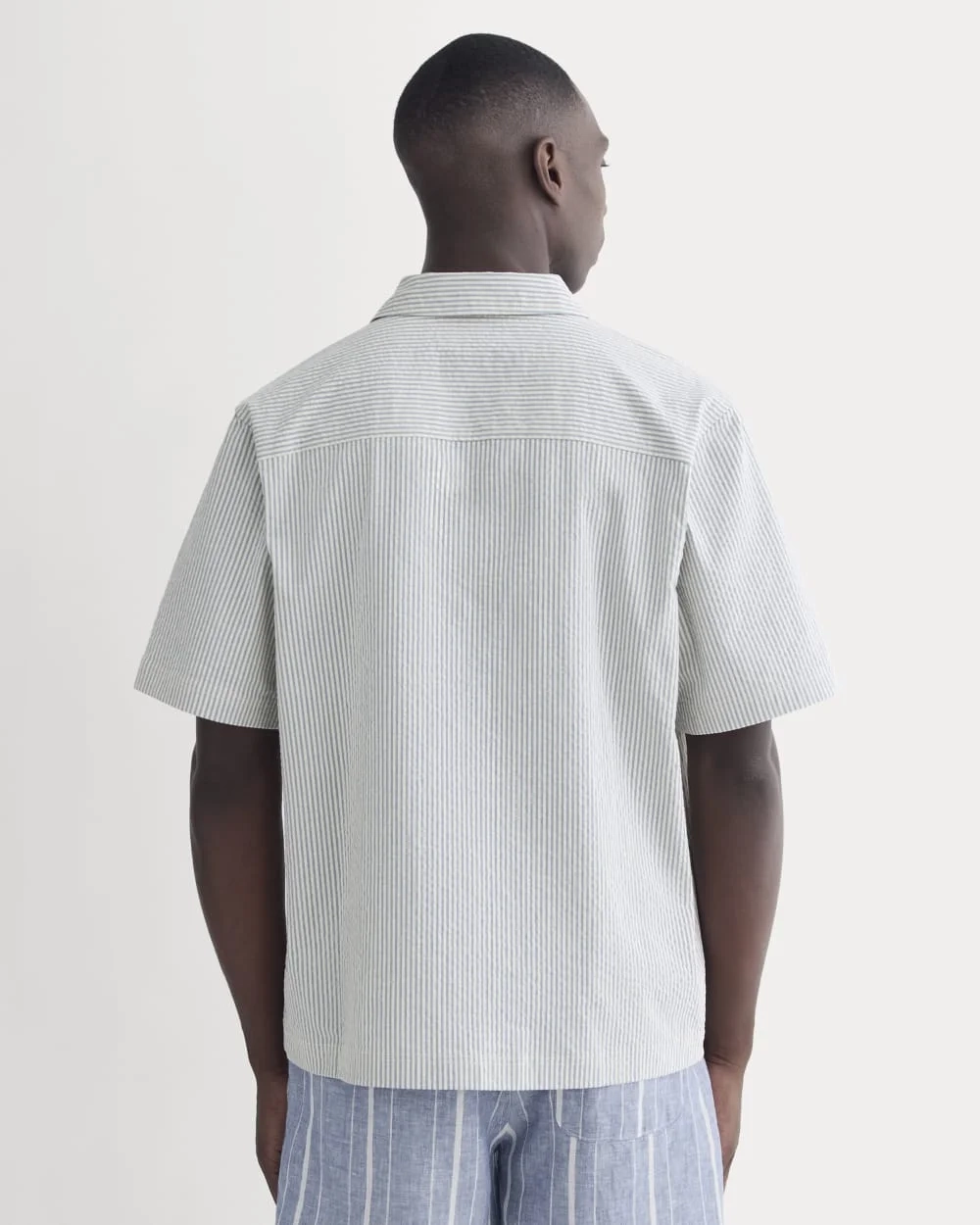 The Seersucker Resort Shirt | Dutch Blue / Natural (4)