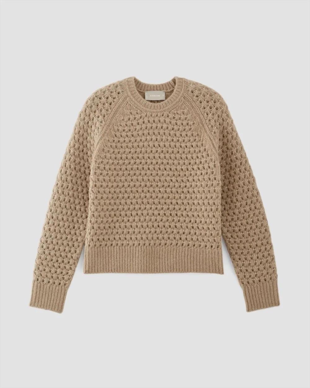 The Cloud Oversized Textured Crew | Tiger's Eye (5)