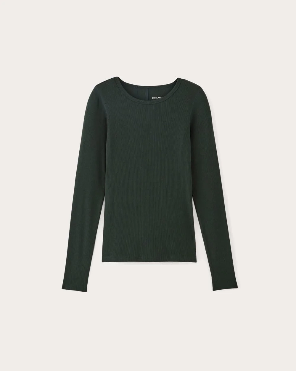 The Luxe Rib Long-Sleeve Crew | Scarab (3)