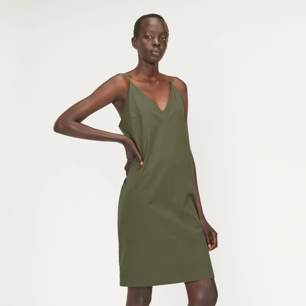 The Poplin Slip Dress | Kalamata (4)