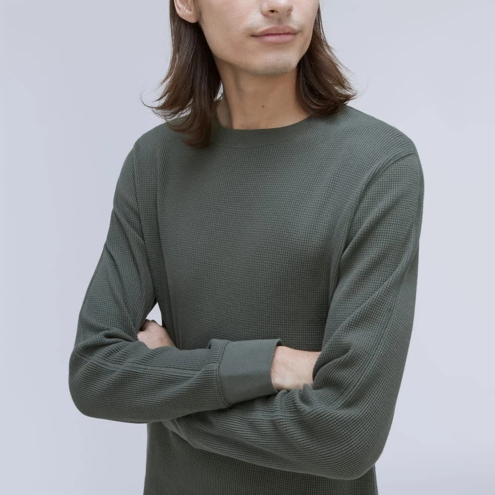 The Waffle Long-Sleeve Crew Tee | Kambaba (3)