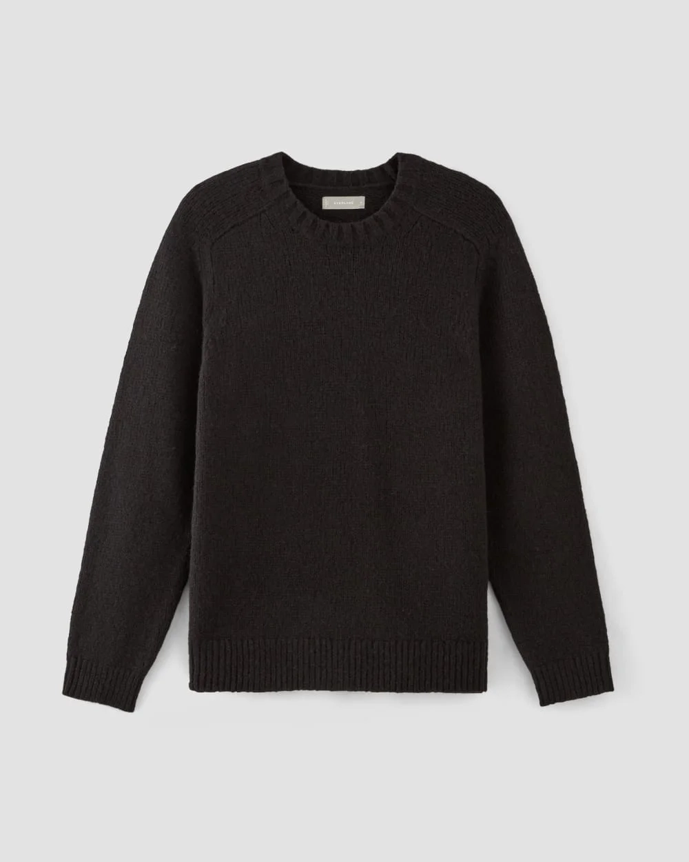 The Cloud Crewneck Sweater | Black (4)