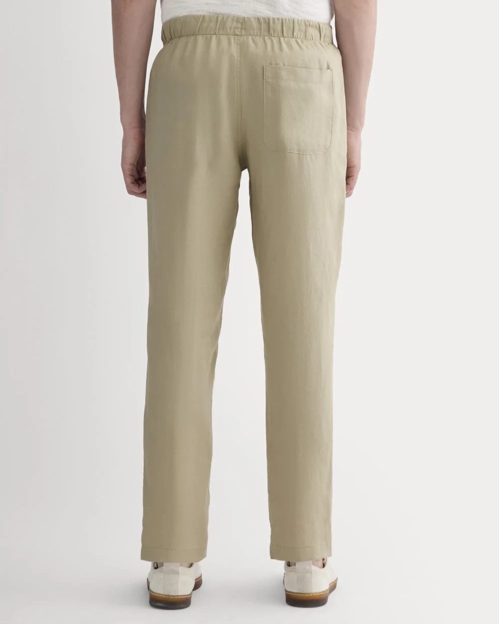 The Linen Easy Pant | Trench Coat Khaki (3)