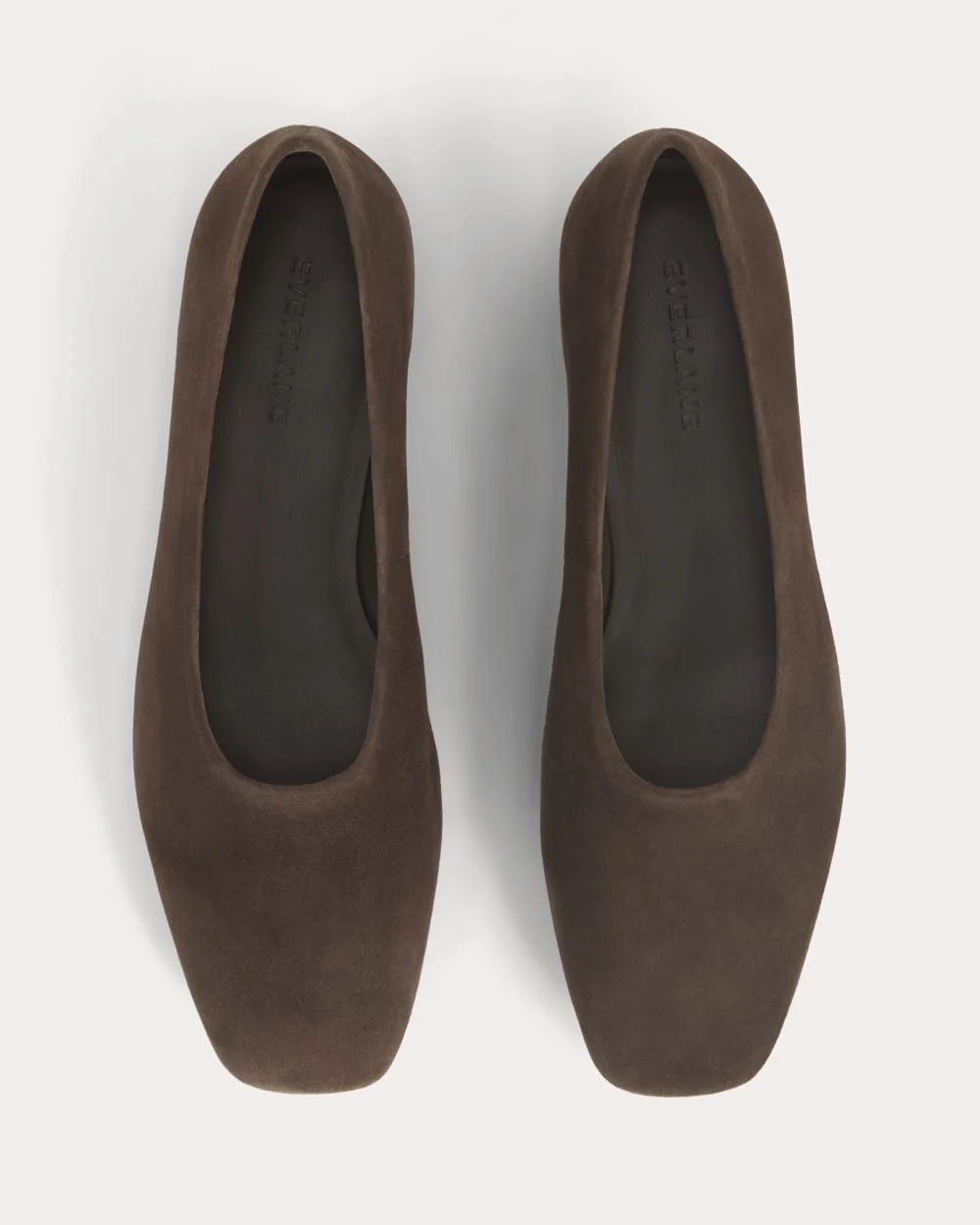 Gallery Square-Toe Flat | Deep Brown (4)