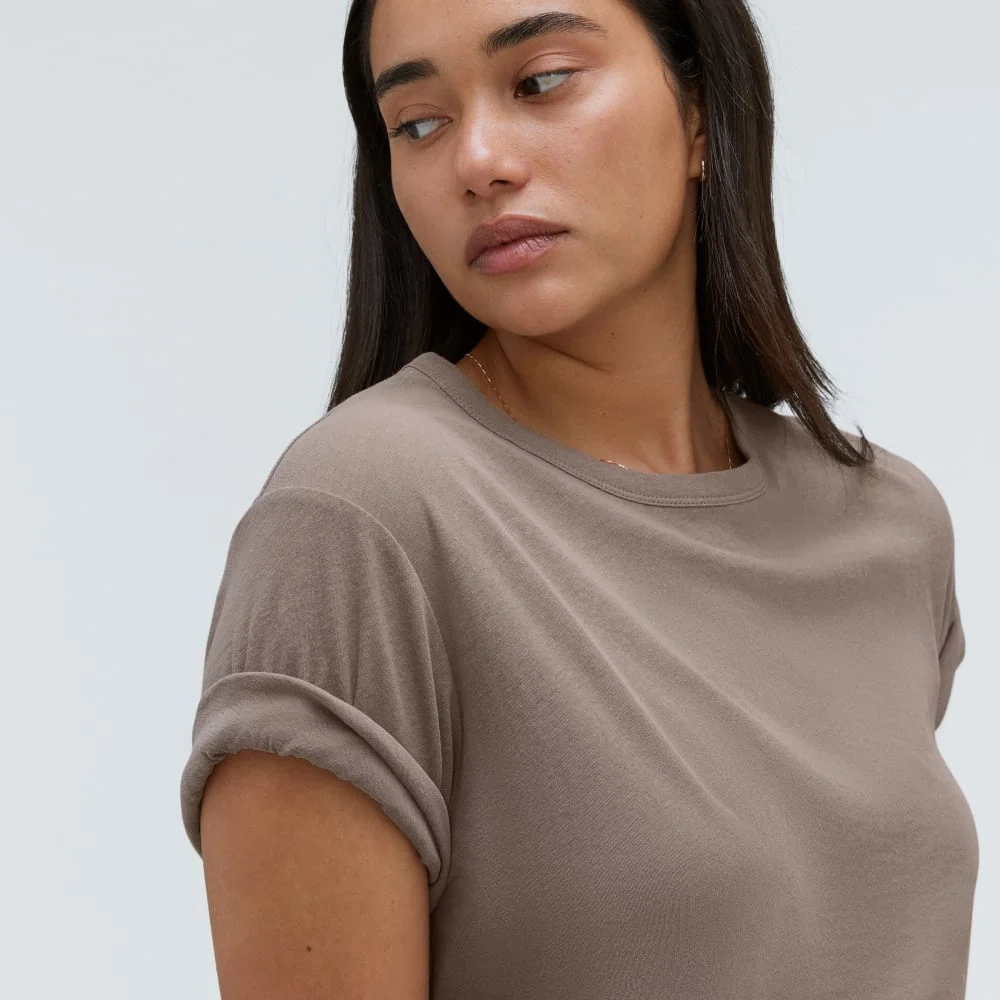 The Air Tee | Taupe Grey (3)