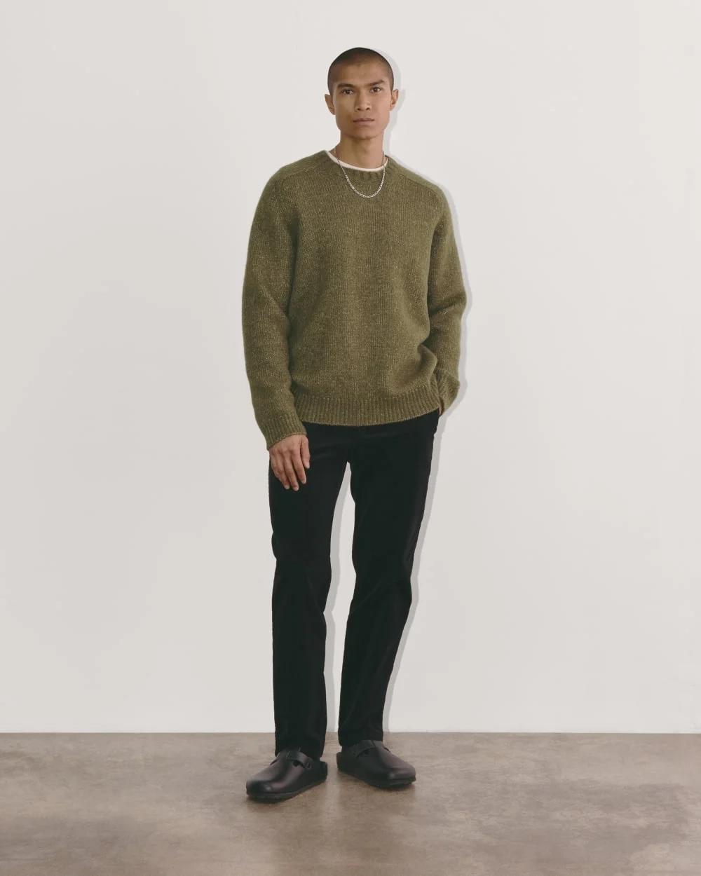 The Cloud Crewneck Sweater | Beech (4)