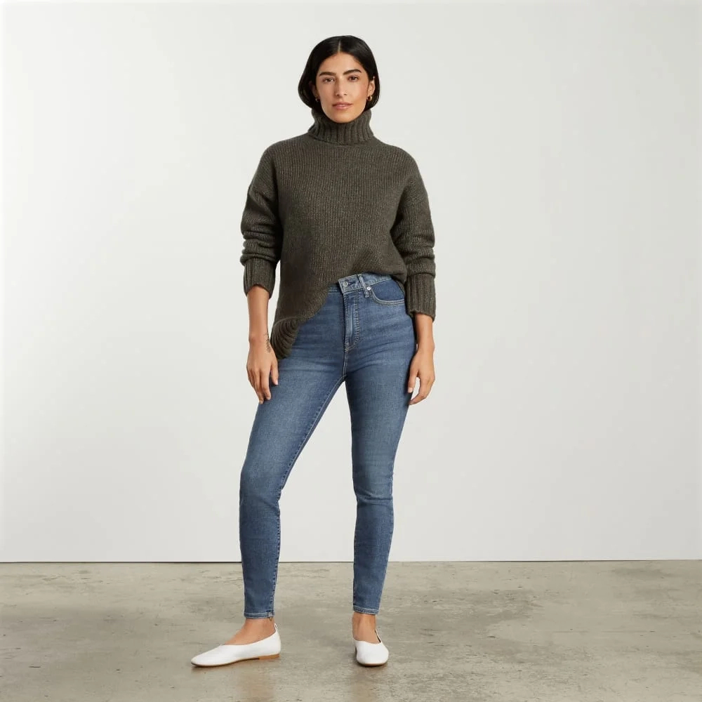 The Way-High® Skinny Jean | Authentic Blue | 26 3/4" Inseam