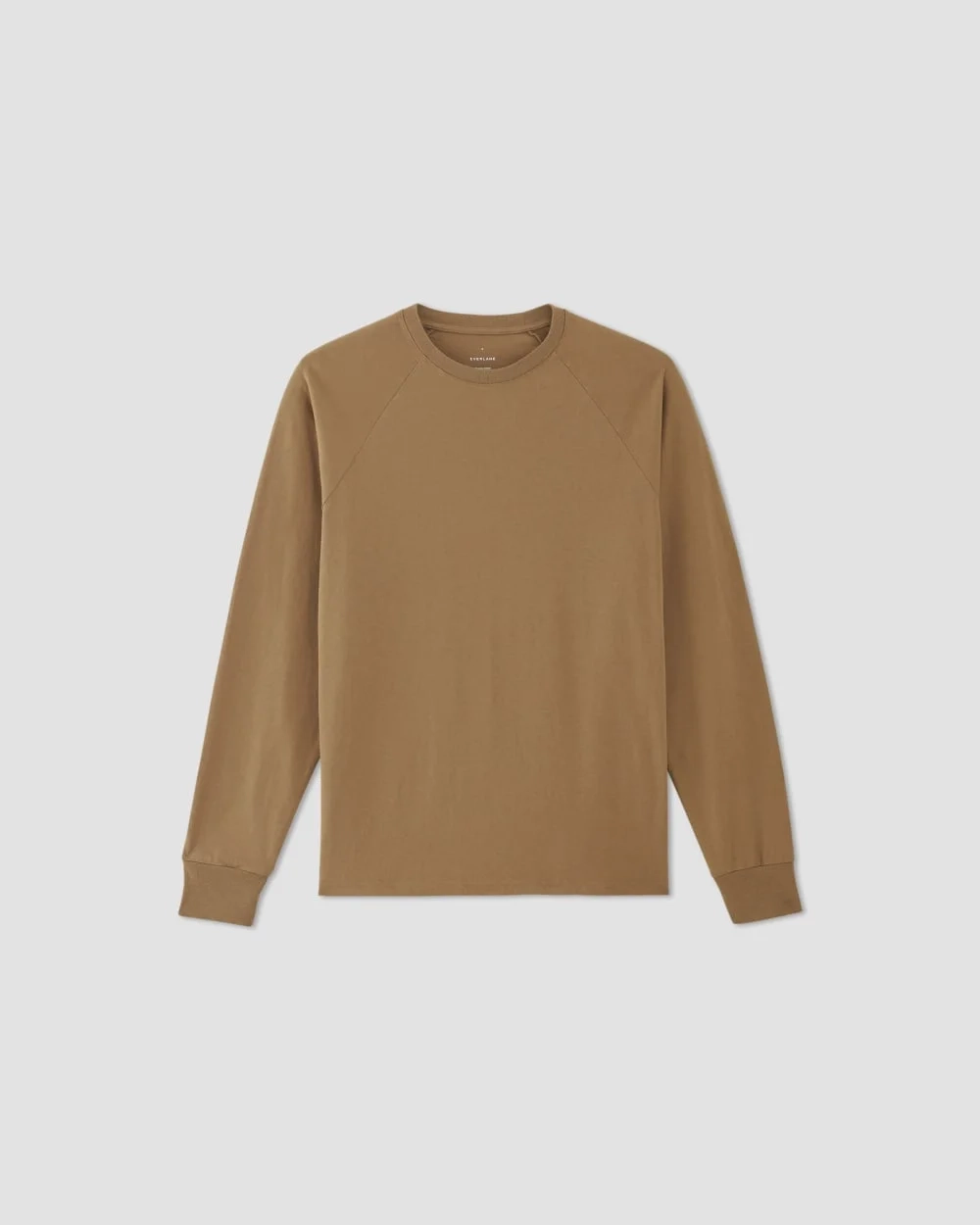 The Premium-Weight Long-Sleeve Crew | Uniform | Toasted Coconut (3)