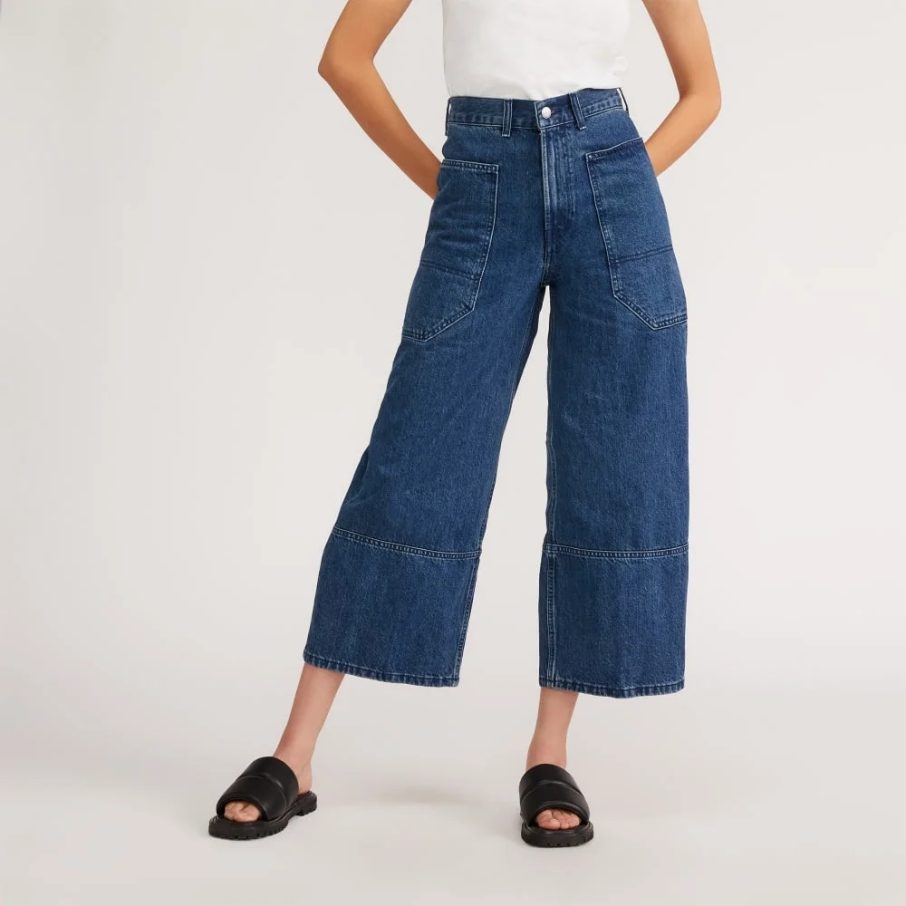 The Way-High® Gardener Cropped Jean | Vibrant Blue (5)