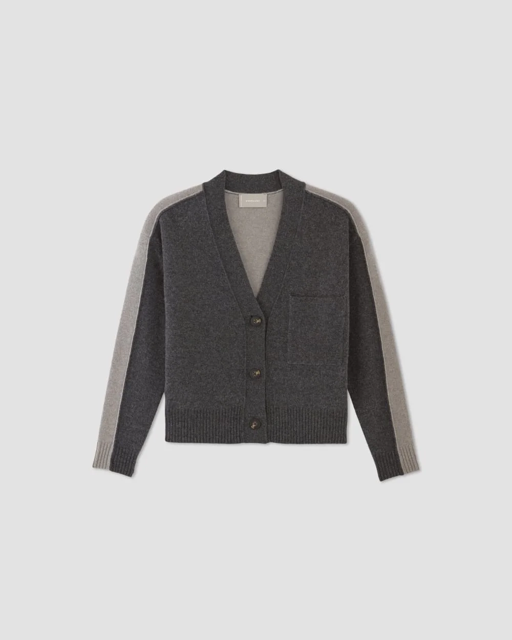 The Good Merino Wool Cardigan | Graphite / Hare Grey (3)
