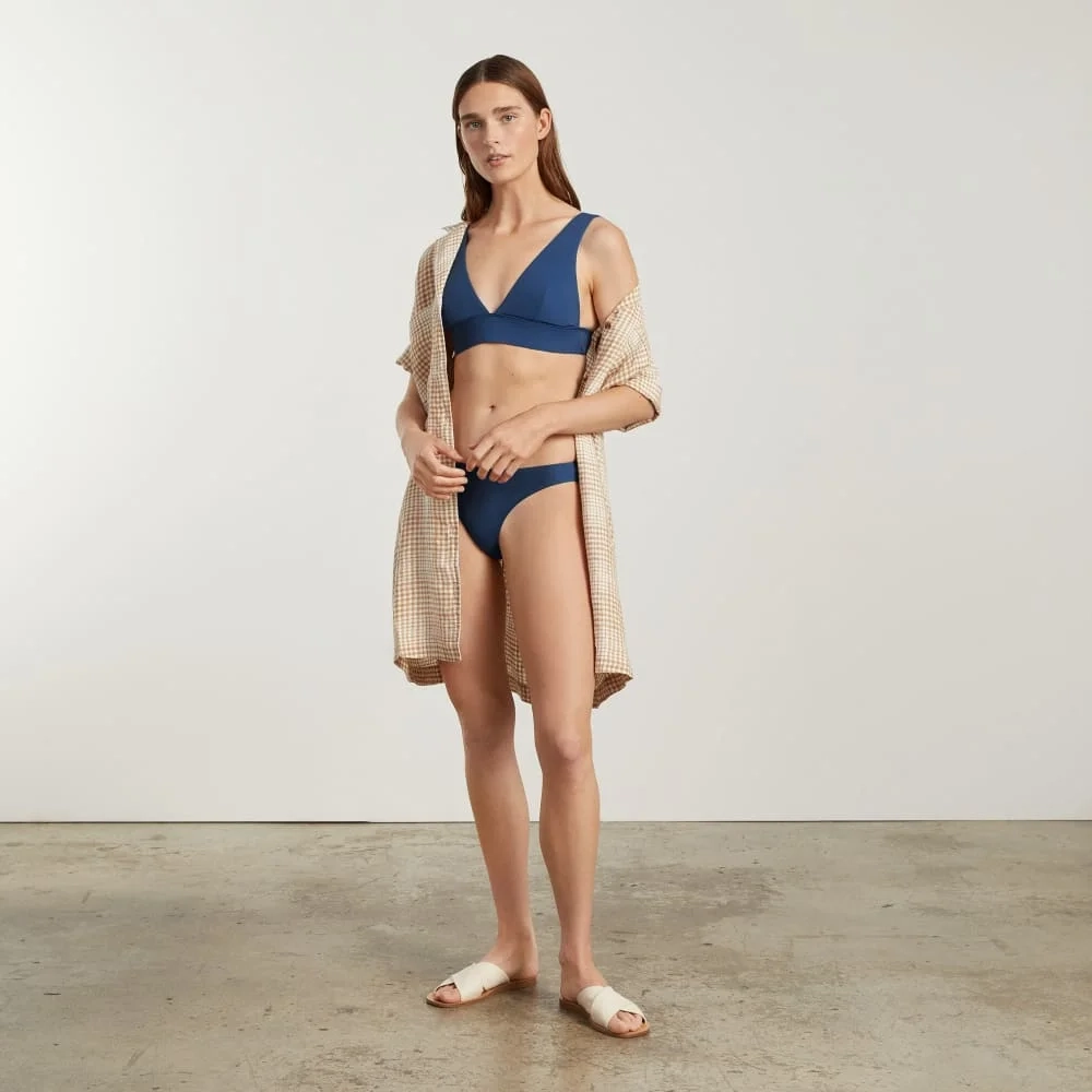 The Triangle Bikini Top | Blue Dusk (7)