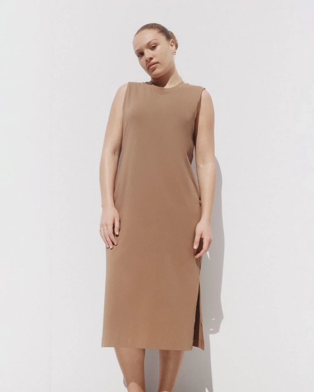 The Weekend Tank Dress | Toasted Coconut (4)