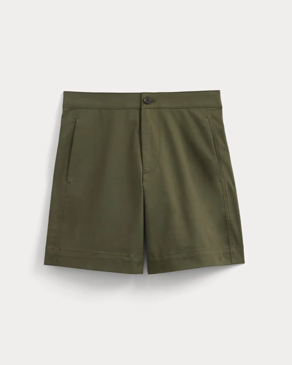 Side-Panel Tailored Short | Olive Night (3)