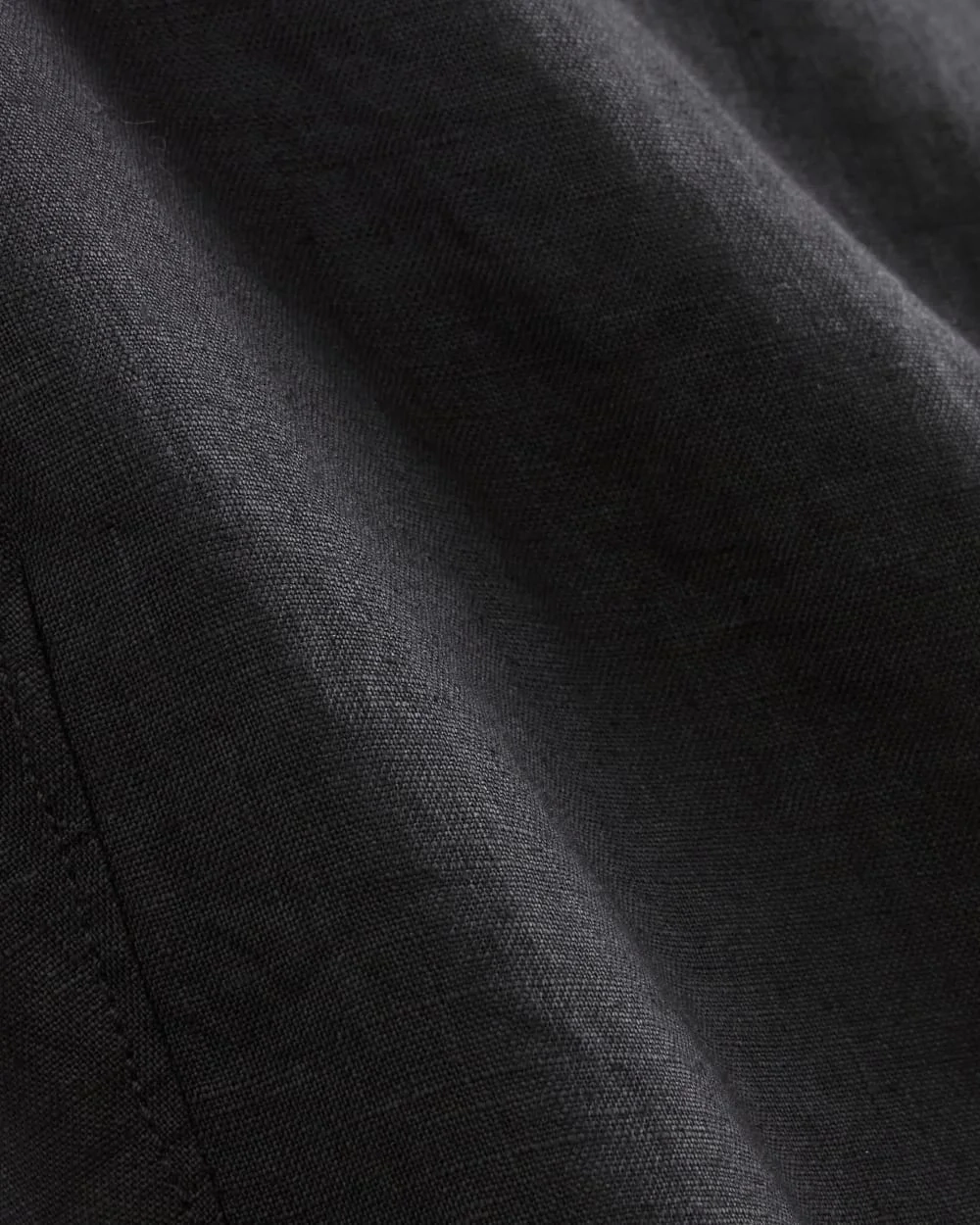 The Utility Coverall in Linen | Black (4)