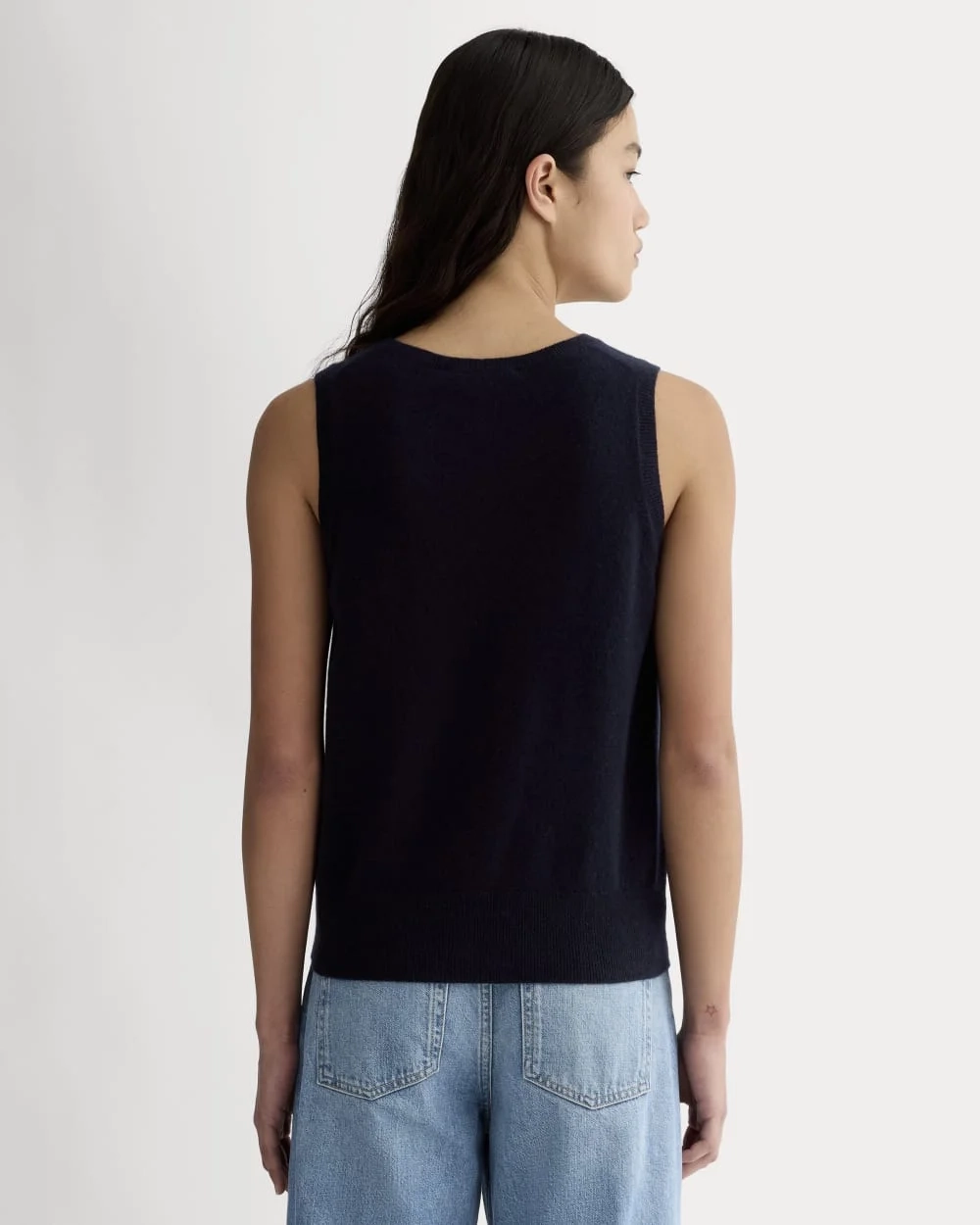 The Classic Tank in Cashmere | Navy (5)