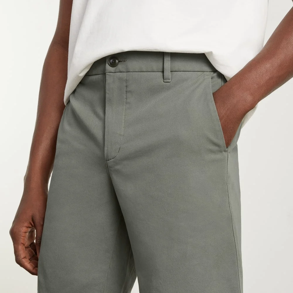 The 9" Slim-Fit Performance Chino Short | Pewter Green (4)