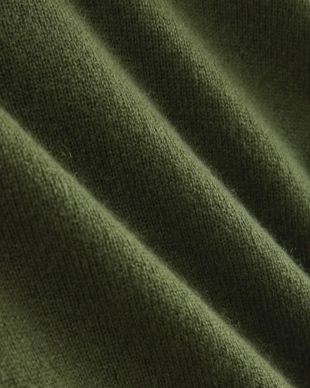 Cashmere Cropped Cardigan | Forest Green (4)