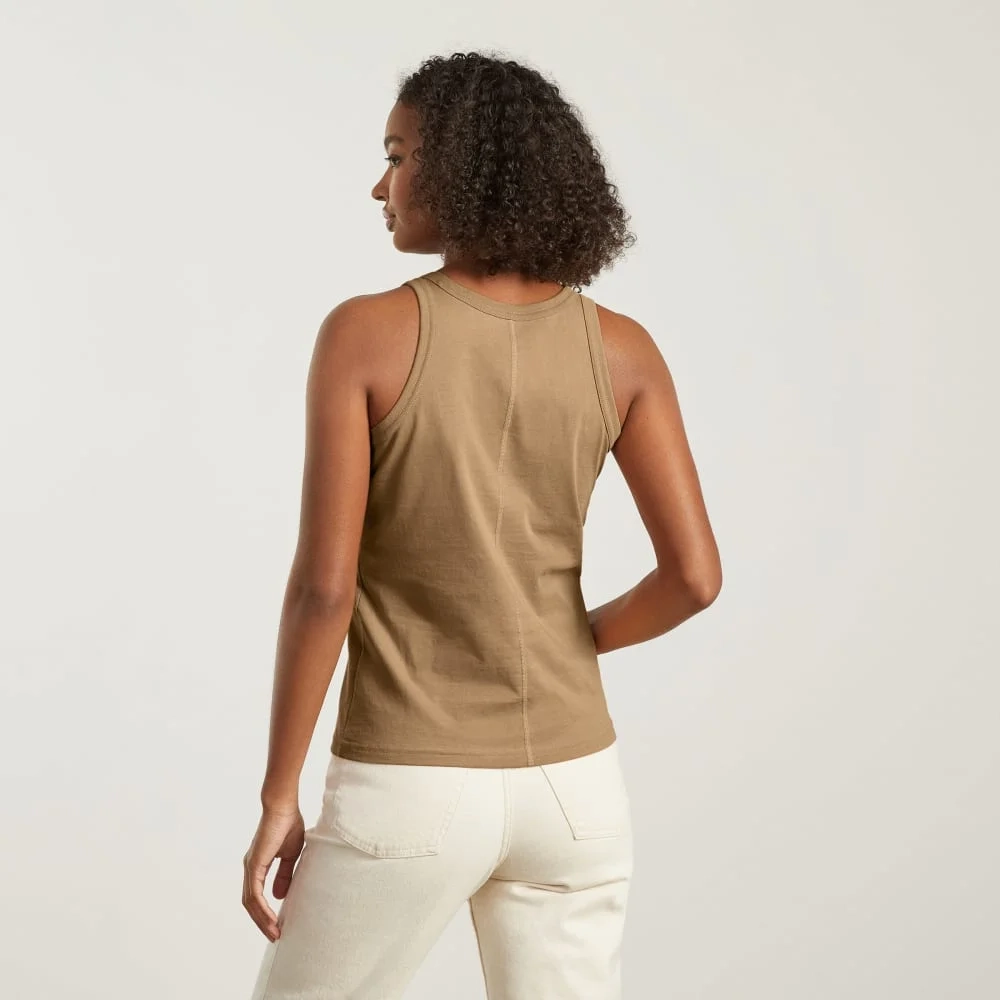 The Tank in Essential Cotton | Iced Coffee (3)