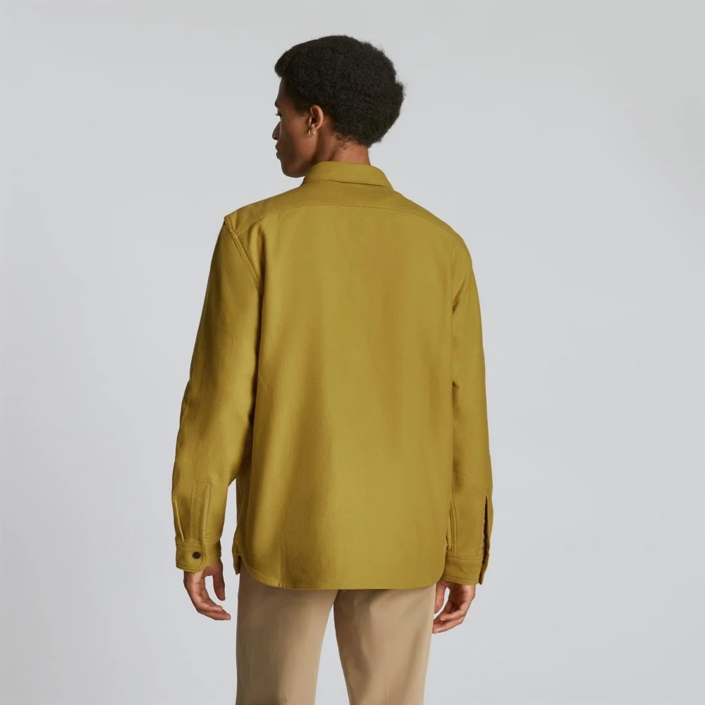 The Heavyweight Overshirt | Uniform | Golden Palm (2)