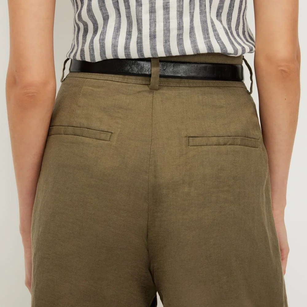 The Linen Way-High® Drape Short | Kalamata (6)