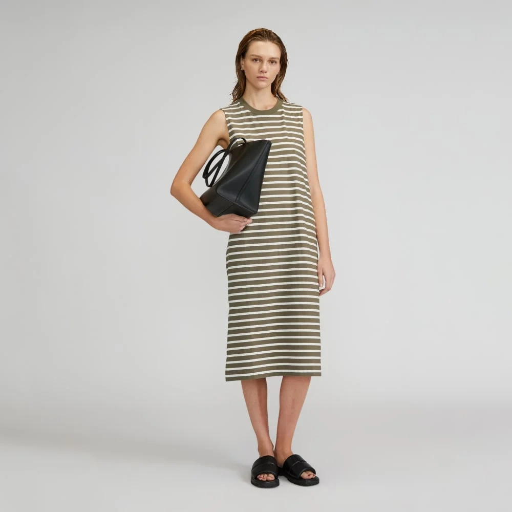 The Weekend Tank Dress | Kalamata / Canvas Tan