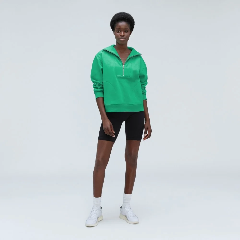 The Track Half-Zip | Bright Jade (4)