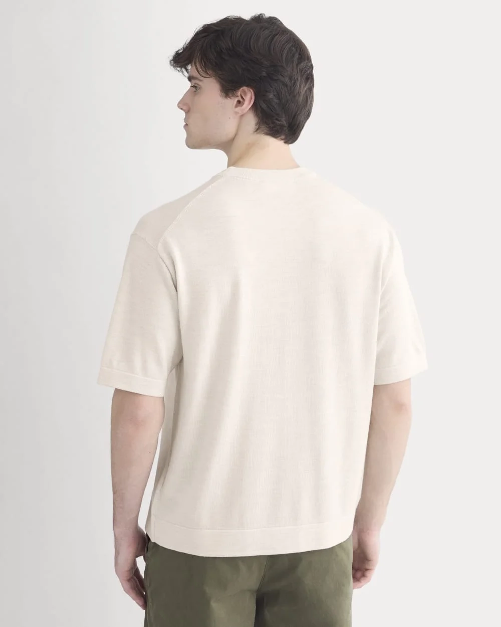 Ultrasoft Sweater Tee | Heathered Oat (3)