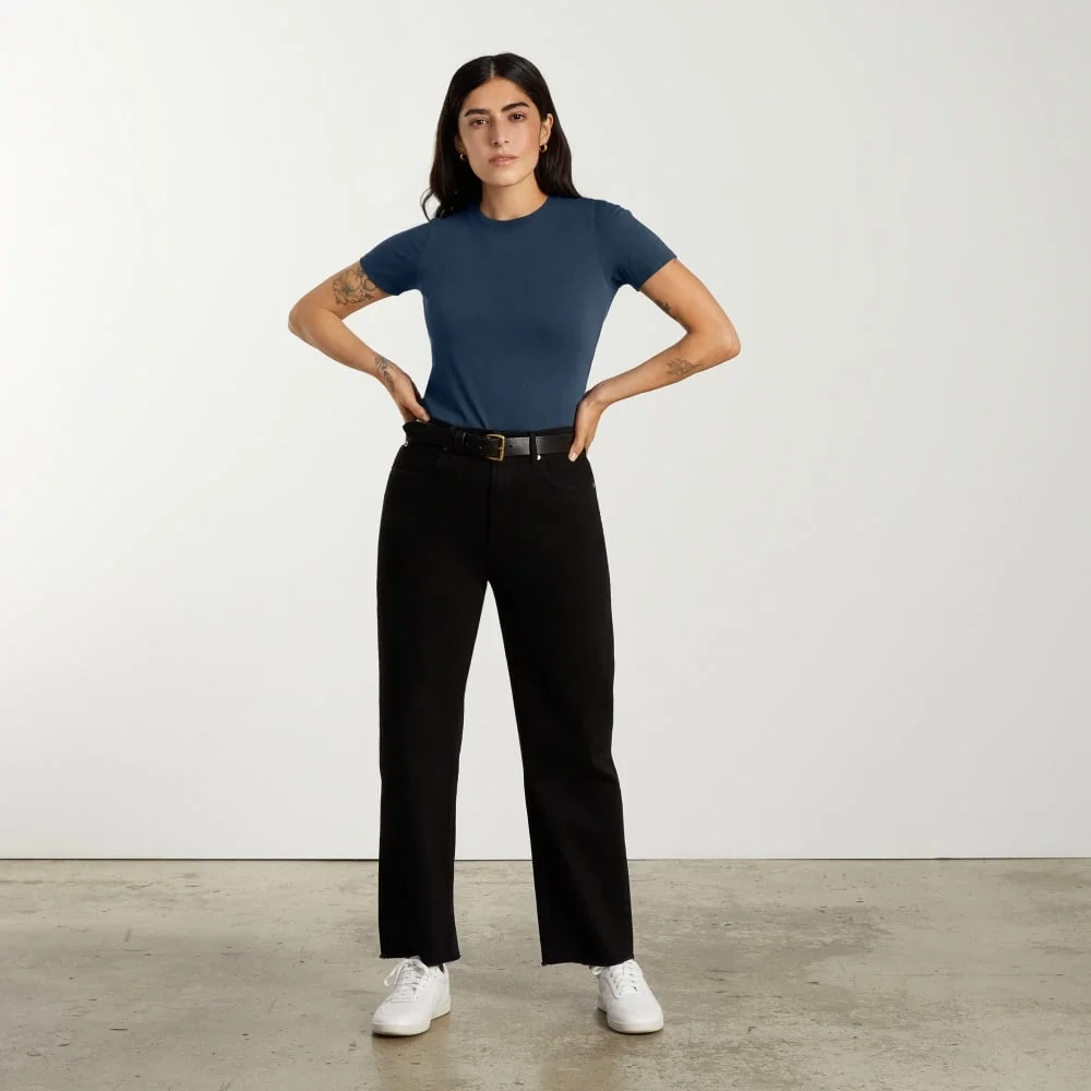 The Organic Cotton Crew Tee | Atlantic (4)