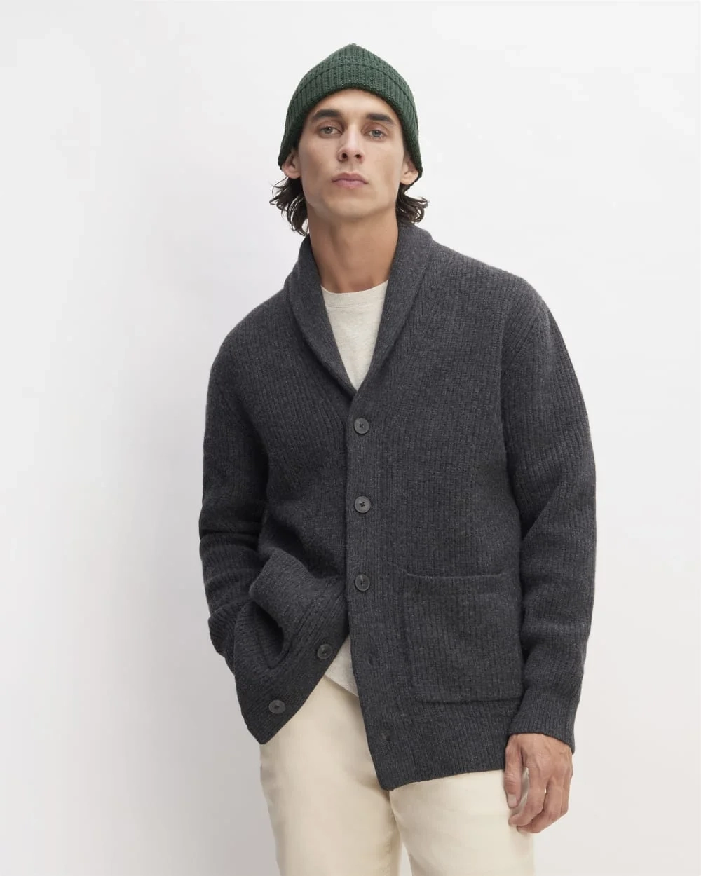The Organic Cotton Chunky Beanie | Scarab (3)