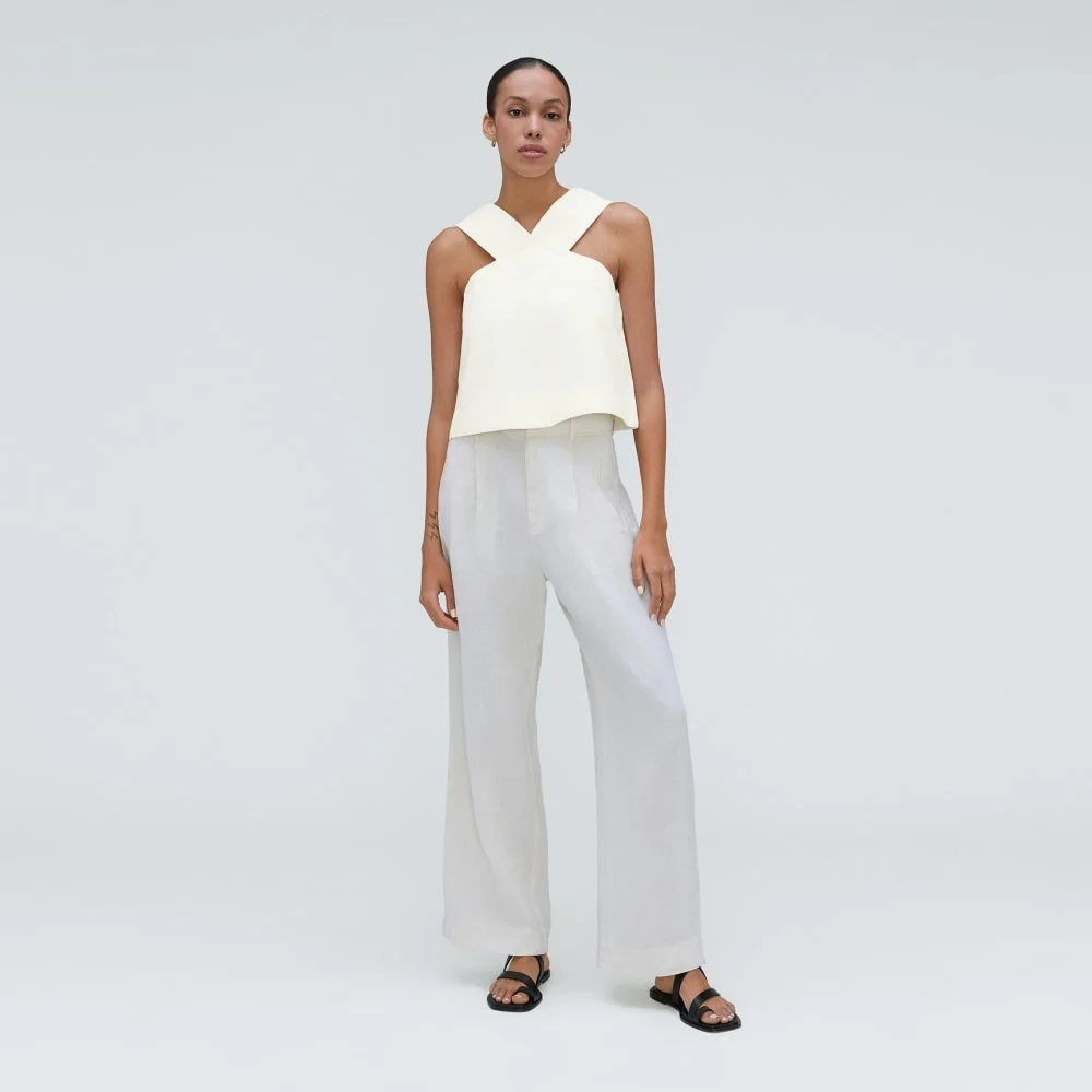 The Cross-Front Apron Top | Canvas (4)