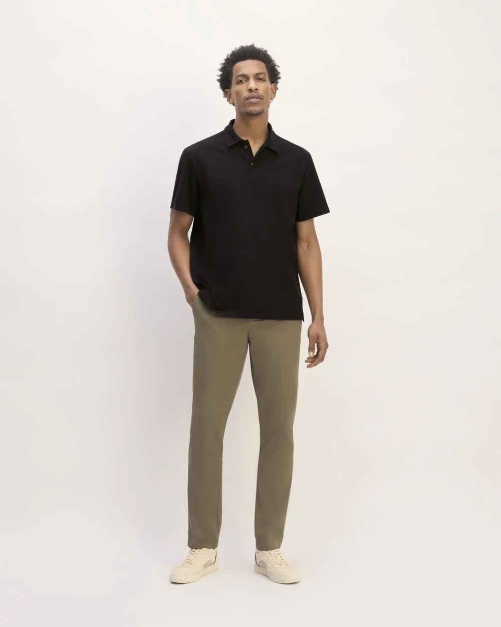 The Premium Weight Short-Sleeve Polo | Black (4)