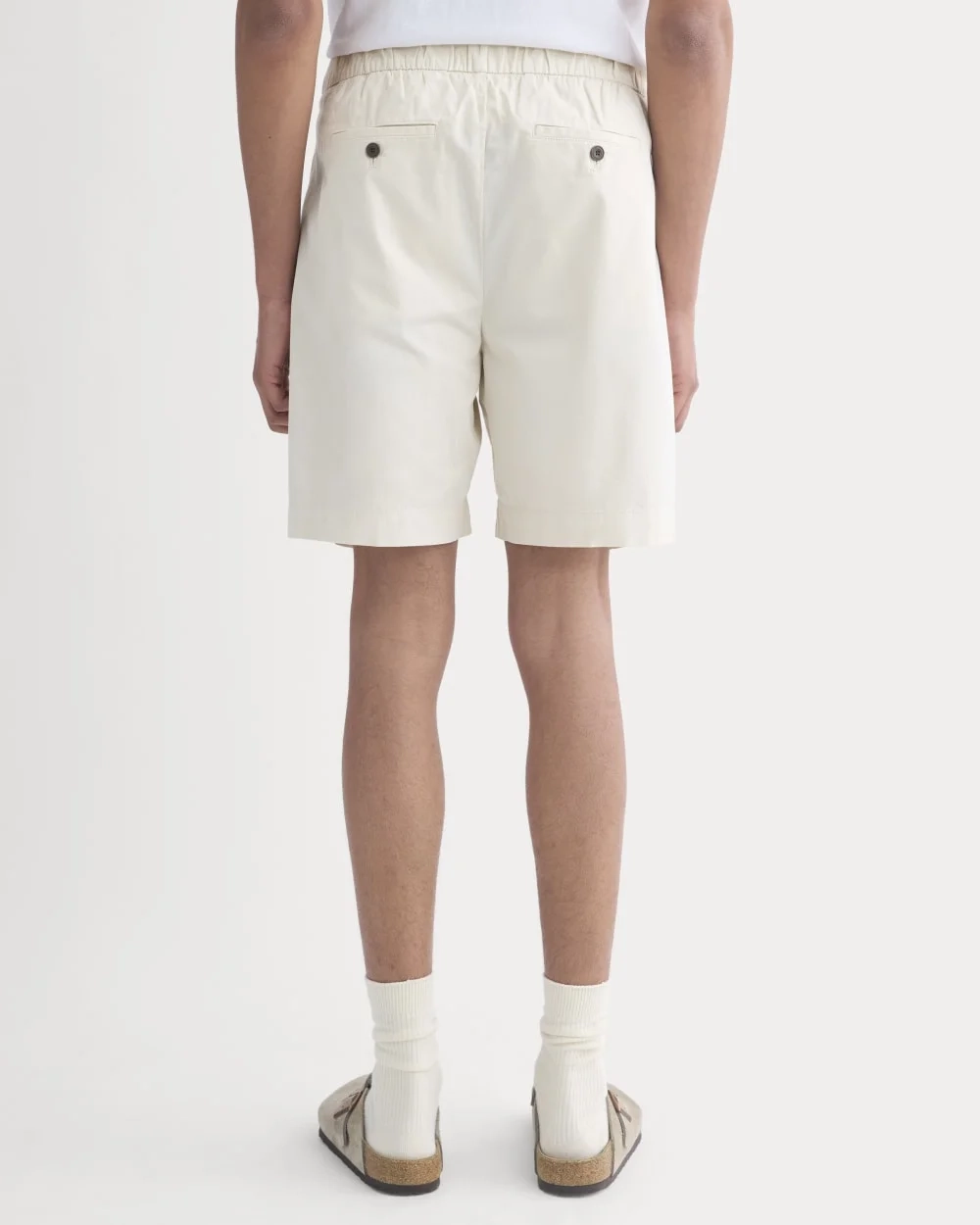 Pleated Easy Short | Birch (2)