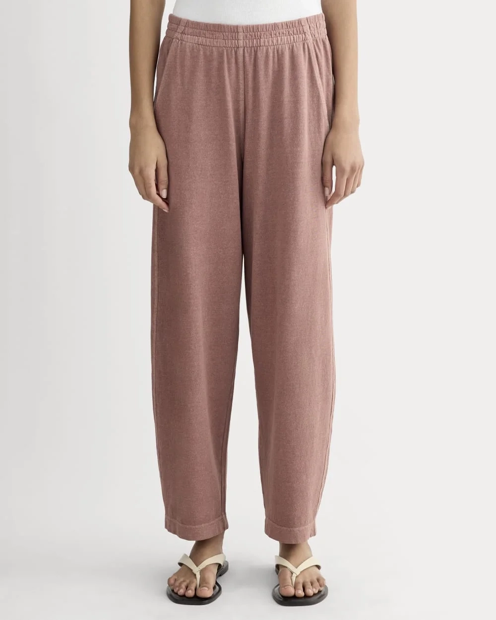 The Off-Duty Barrel Pant | Brown Garment Dye (4)