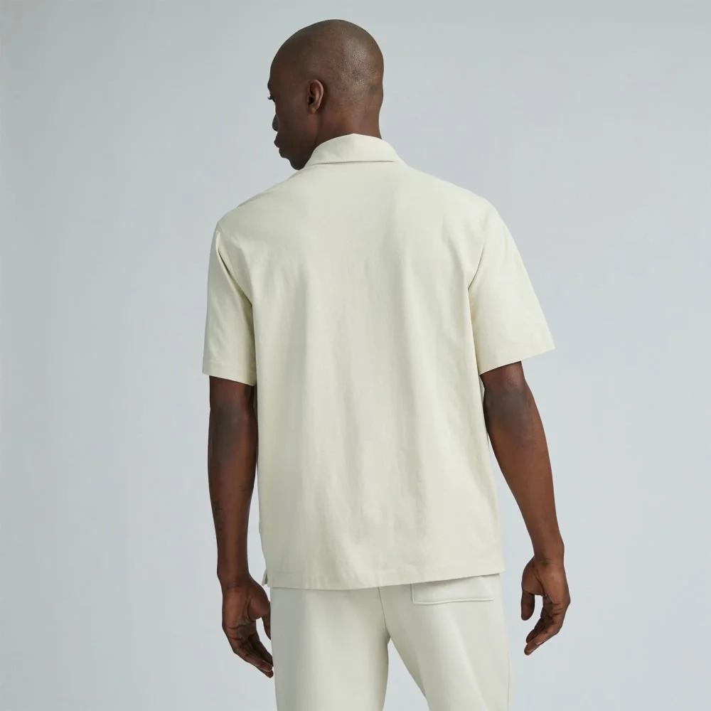 The Premium Weight Relaxed Polo | Pelican (4)