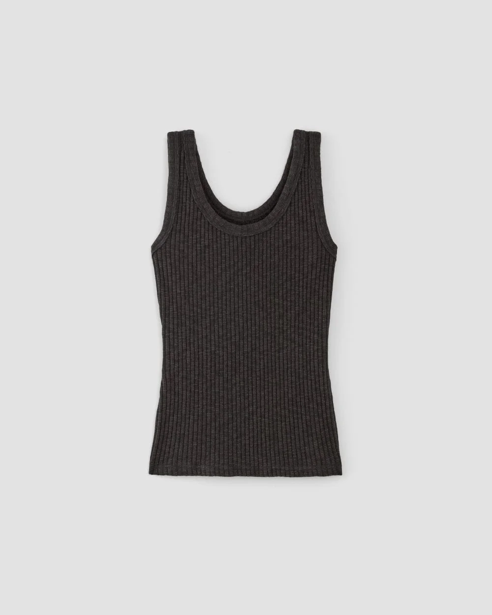 The Cozy Rib Tank | Black (5)