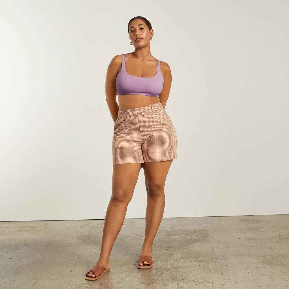The Square-Neck Bikini Top | Lilac (5)