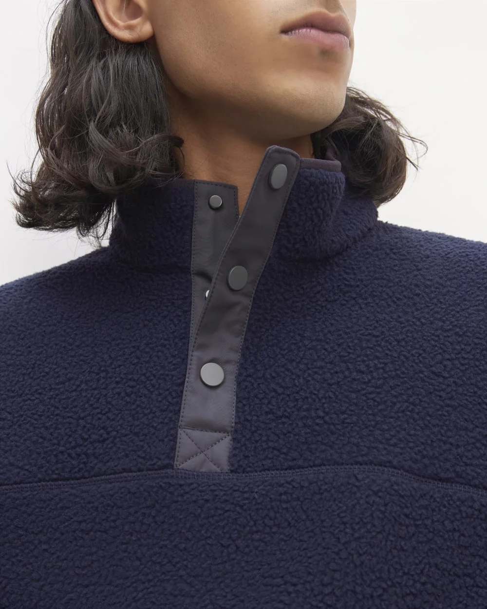 The ReNew Fleece Pullover | Navy (5)