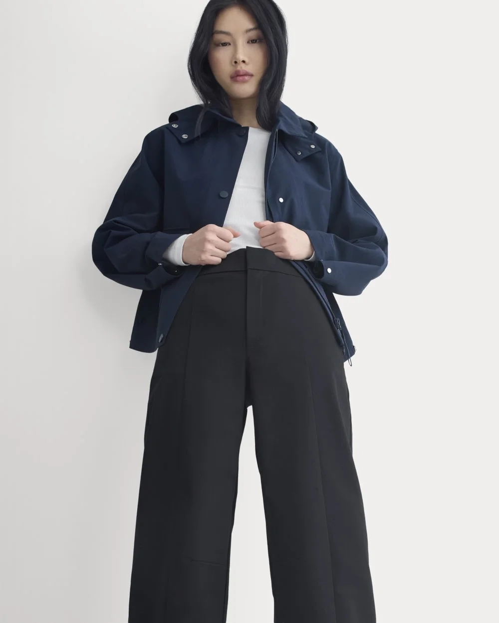Seamed Balloon Pant | Black (4)