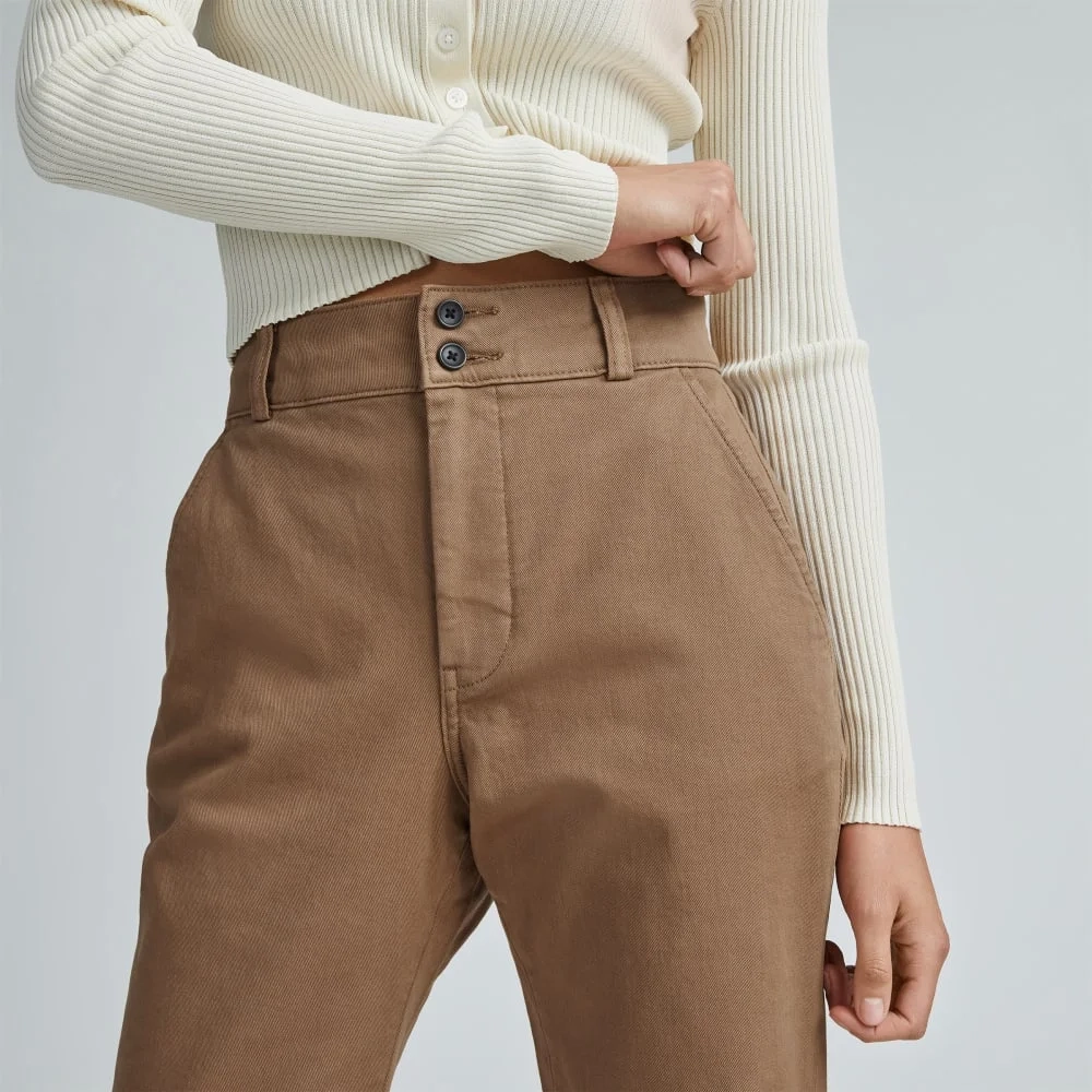 The Organic Straight-Leg Pant | Toasted Coconut (5)
