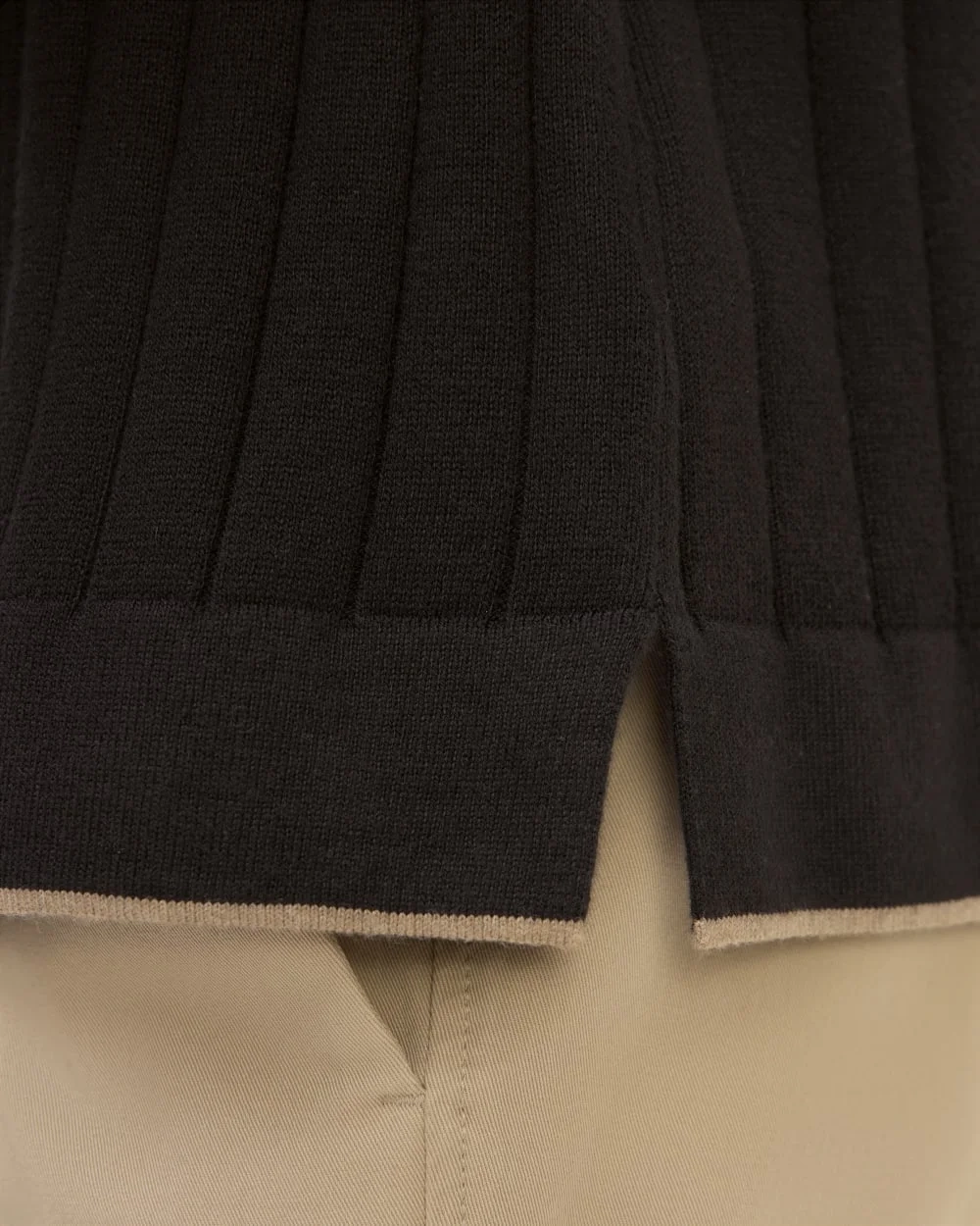 The No-Sweat Button-Down Polo | Black (2)