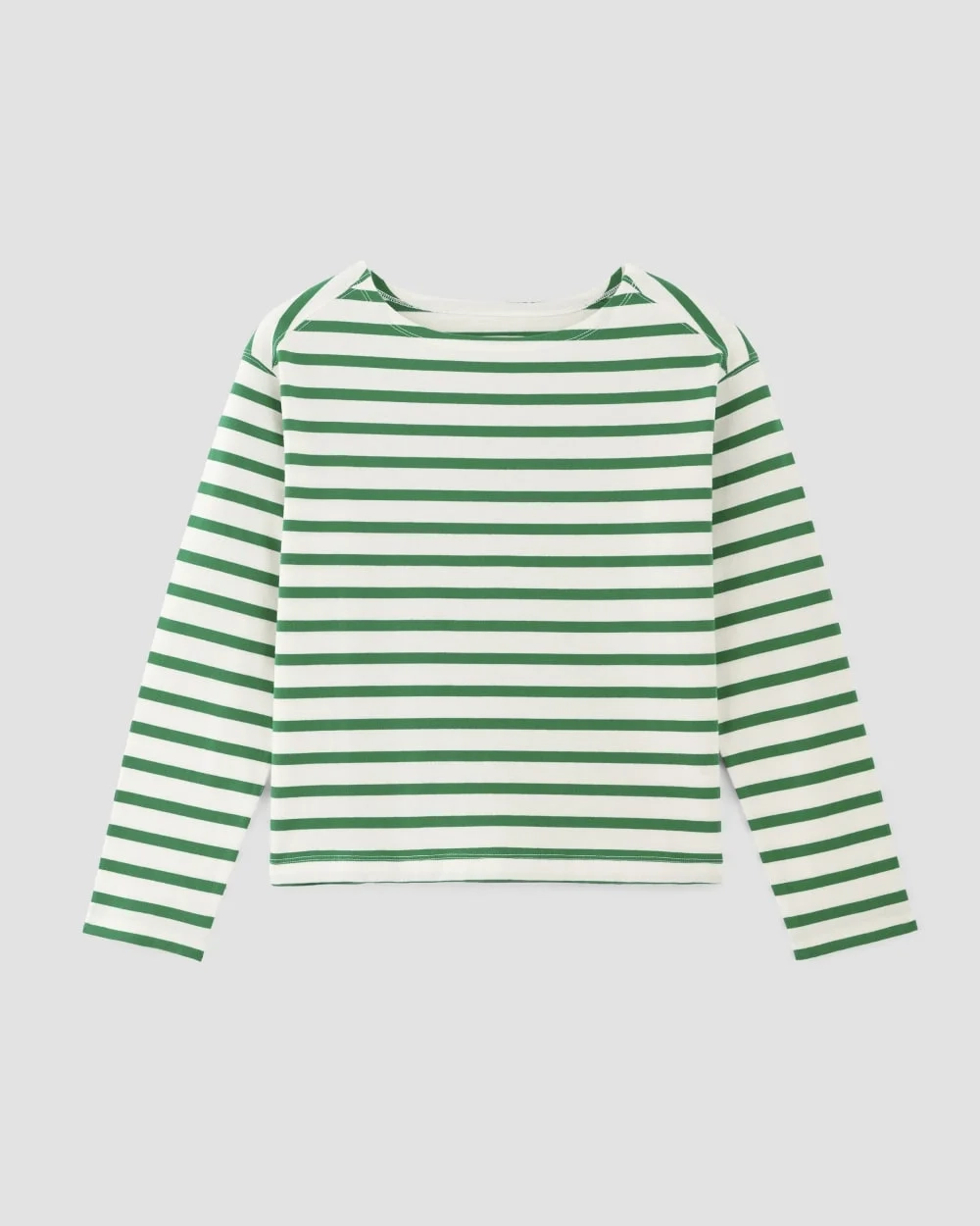 The Mariner Tee | Bone / Grass Green (2)