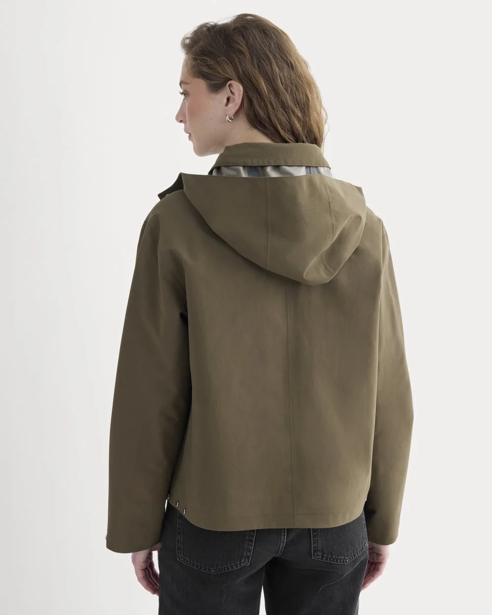 Re:Cycled Nylon Barrel Jacket | Beech (6)