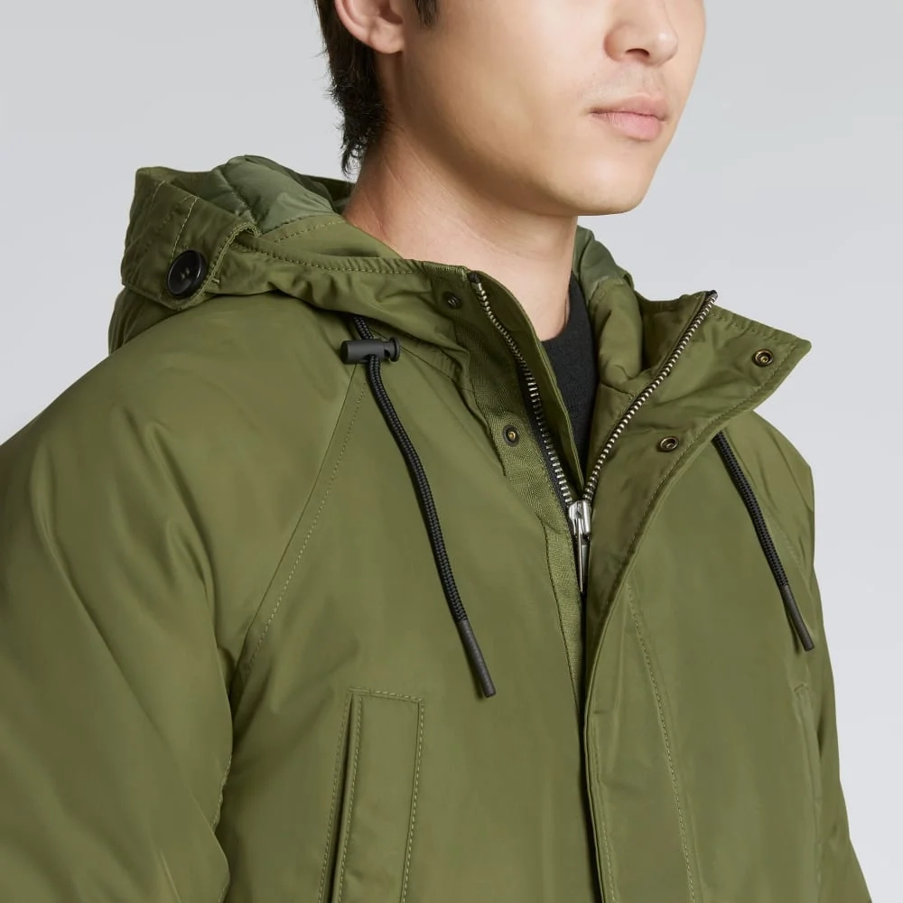 The ReNew Long Parka | Moss (6)