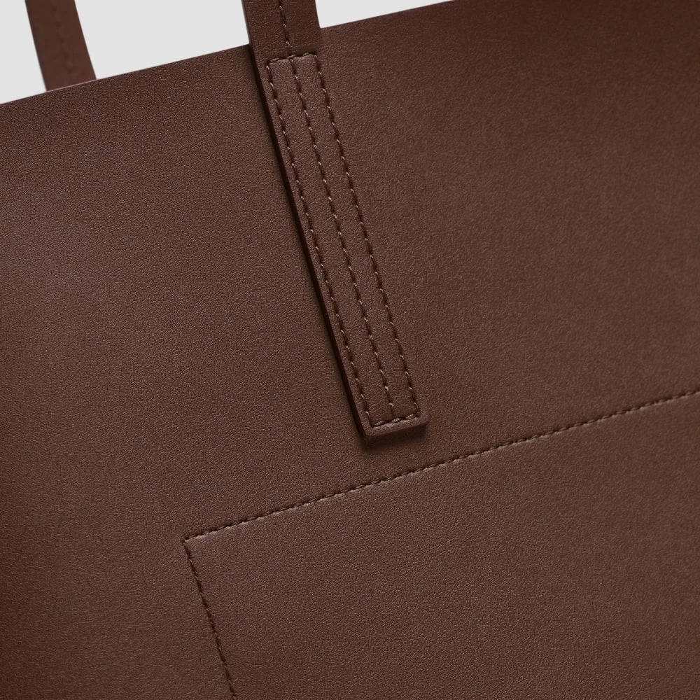 The New Day Market Tote | Chocolate (5)
