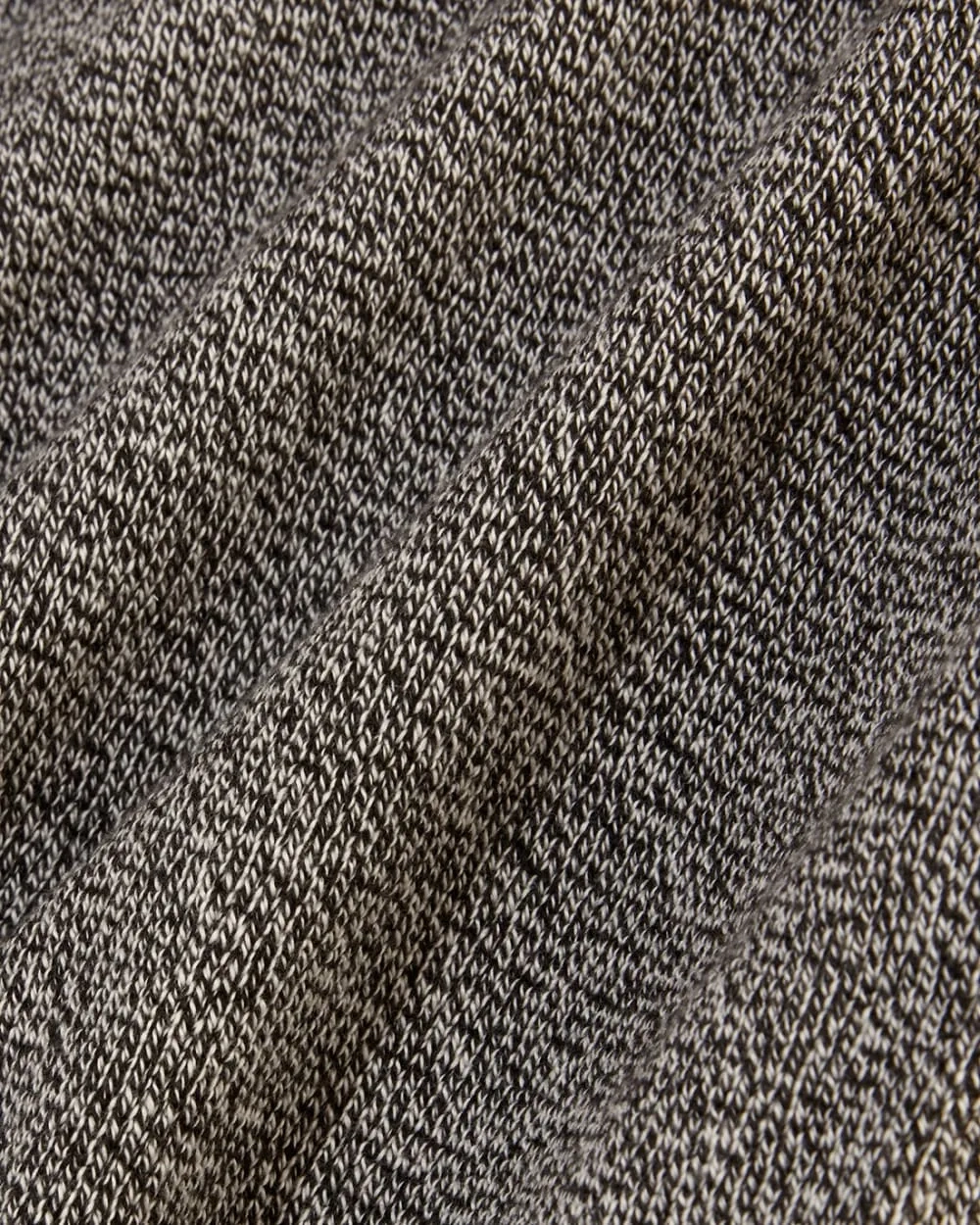 The Classic Sweater in Everyday Cotton | Canvas / Black Twist (5)