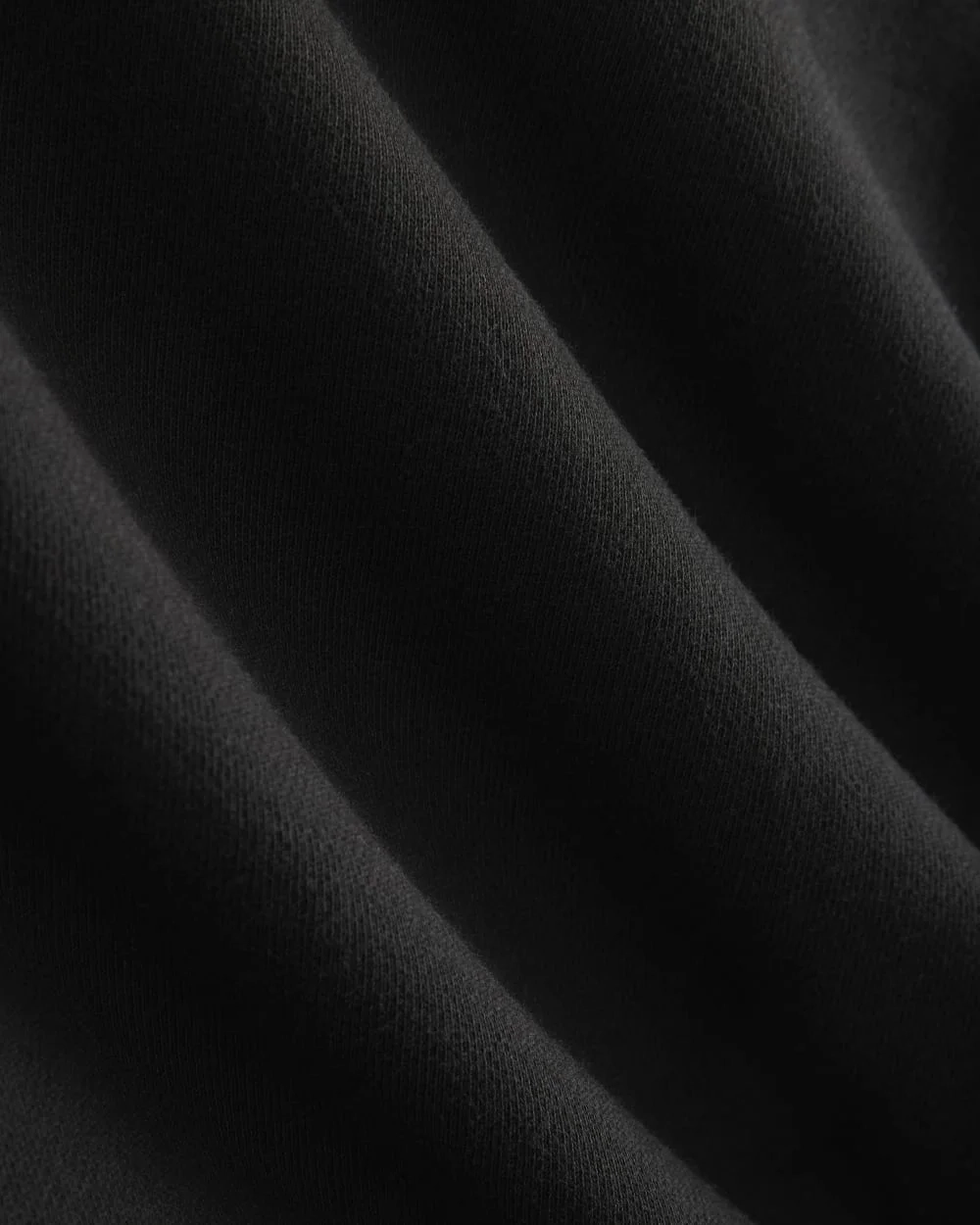 Lightweight Terry Bubble Sweatshirt | Black (4)