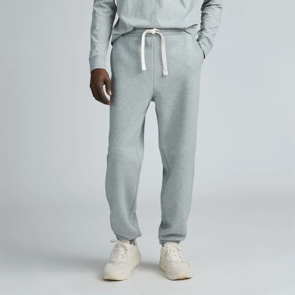 The ReTrack Sweatpant |  Heathered Grey (4)