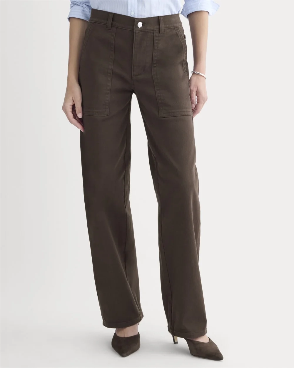 Utility Column Pant | Dark Chocolate (5)